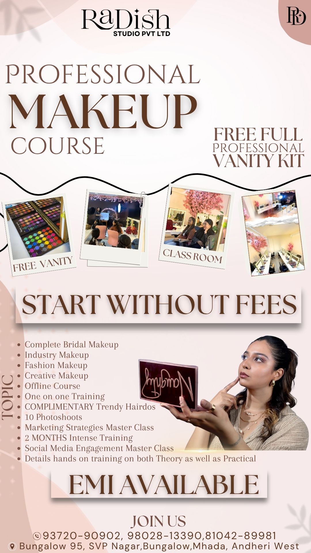 Professional Makeup Course